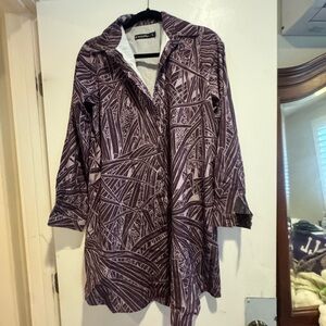 Manaola Purple Long Sleeve Dress